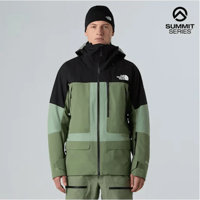 The North Face Men's Summit Verbier GTX Jacket (Maat - L, Kleur - TNF Black/Slate Moss/Ba)