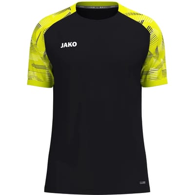 JAKO T-shirt Sonic zwart/fluogeel 6126-819