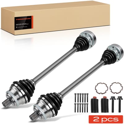 Frankberg 2x Aandrijfas Achteras voor Audi A4 8D2 B5 80 Avant 8C5