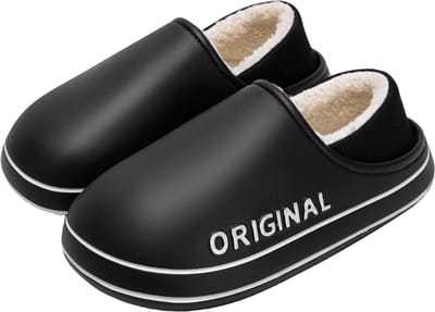Warme Winter Schoenen voor Mannen en Vrouwen 40-41 – Waterdichte EVA Sneeuwschoenen – Comfortabele Casual Indoor en Outdoor Slippers – Antislip Schoenen – Katoenen Pantoffels