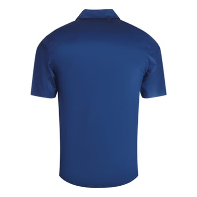 Lyle & Scott marineblauw resortoverhemd met korte mouwen