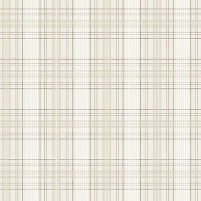 Boråstapeter Vliesbehang 3578 - Cottage garden - Klassiek Wit - 53cm x 10.05m