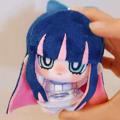 10Cm Panty Kousen Met Jarretel Pluche Speelgoed Sleutelhanger Anime Kousen Pluche Poppen Schattige Figuur Panty Pluche Gevuld Poppetje Cadeaus 12cm