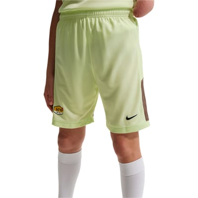 Nike Football Korte Broeken Kinder - Geel - Maat 158 - 170 CM - Poly Woven