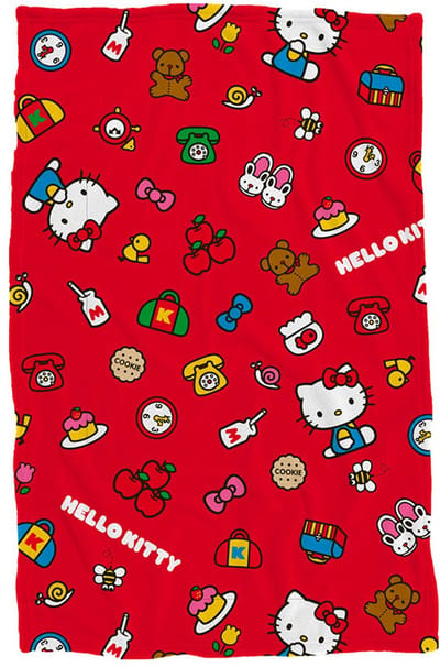 Hello Kitty Fleece deken Cookie - 90 x 140 cm - Polyester