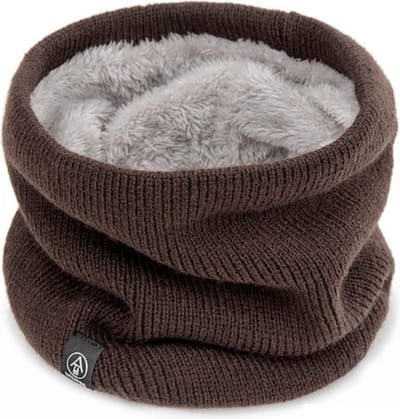 Bovista Nekwarmer - Dames - Fleece - Motor - Bandana - Masker - Colsjaal - Sjaal - Gewatteerd - Skiën - Warm - Herfst - Koffie