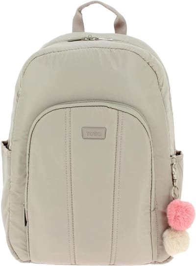 Laptoprugzak - Schooltas Werk - Dagelijks Gebruik - Laptopcompartiment - 30x14x40cm - Bruin