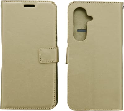 Bookcase Geschikt voor: Samsung Galaxy S21 5G - Goud - portemonnee hoesje