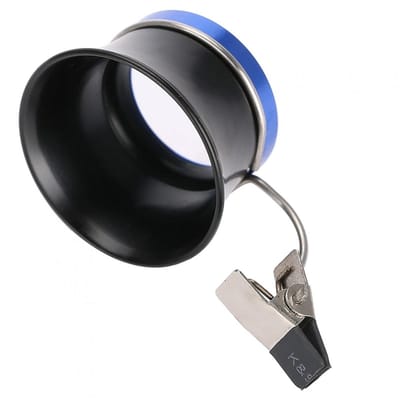 Dailygoods - Clip-On Lenzenvloeistof Vergrootglas - Draagbaar Vergrootglas - Ideaal voor Juweliers - 20X Vergroting - Perfect voor Sieraden en Horloge...