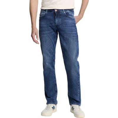 No Excess Denim, relaxed fit 715, stone used, stone used den