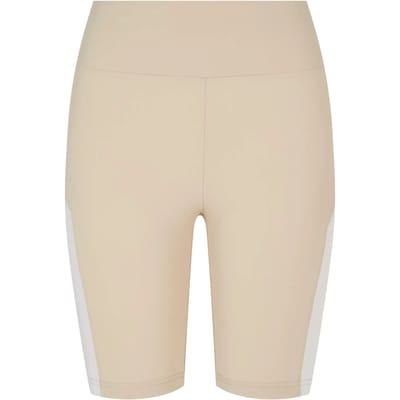 Urban Classics - Color Block Korte cycle broek - XS - Groen/Wit