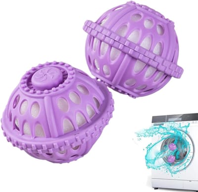 Wasmachine Wasballen - Droger Ballen - Kleding Reinigen - Anti-Knoop Ontwerp - 8.5 x 7 cm