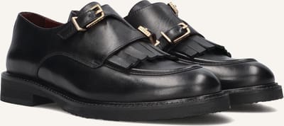 Fred De La Bretoniere Paris Jay Loafers Dames - Instappers - Zwart - Maat 36