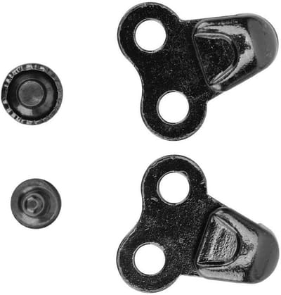 20 Pairs Alloy Schoenveters, Lace Hooks en Rivet Buckles voor Wandelen, Klimmen en Outdoor Activiteiten