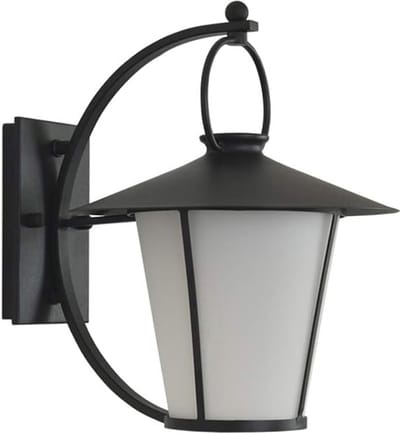 Vintage Wandlamp voor Binnen en Buiten - Waterdicht en Antiek Zwart - E27 Verlichting