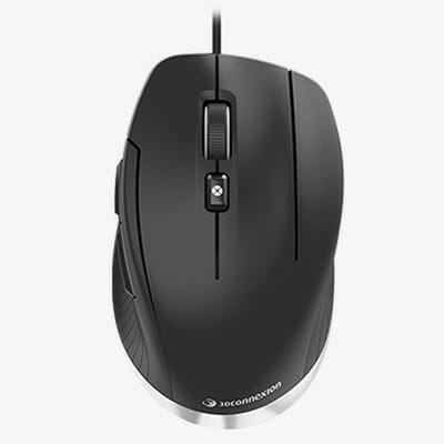 3Dconnexion CadMouse Compact - Muis - Optisch - 7 knoppen - Zwart