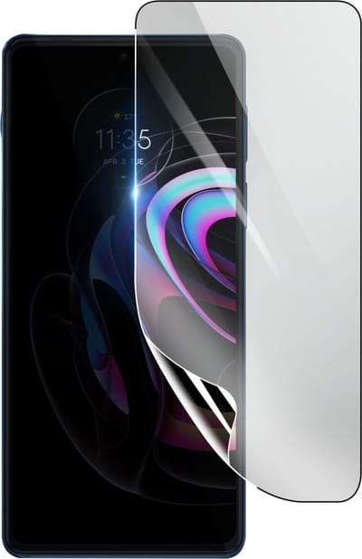 3mk, Geschikt voor Motorola Edge 20 Pro, Schokbestendige Hydrogel Screenprotector, Transparant