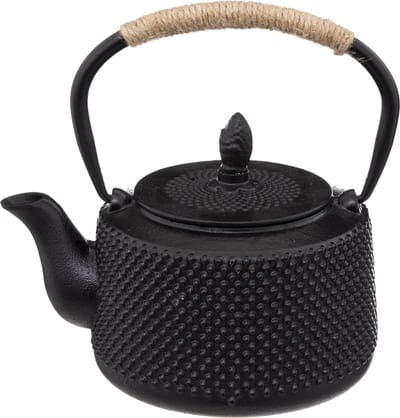 Secret de Gourmet Theepot - gietijzer - 1 liter - zwart