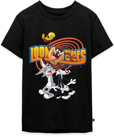 Looney Tunes Bugs Taz Tweety Sylvester Premium T-Shirt Tiener