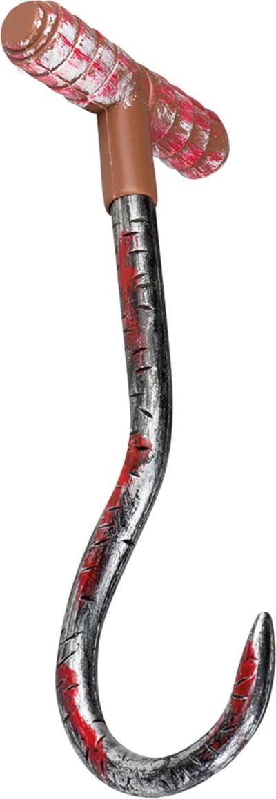 Boland Vleeshaak Horror 34 Cm Polyetheen Bruin/rood