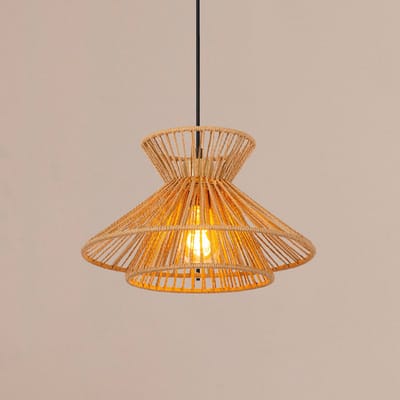 Lucide Hanglamp Tasman, Ø 32 cm naturelkleurig, papier
