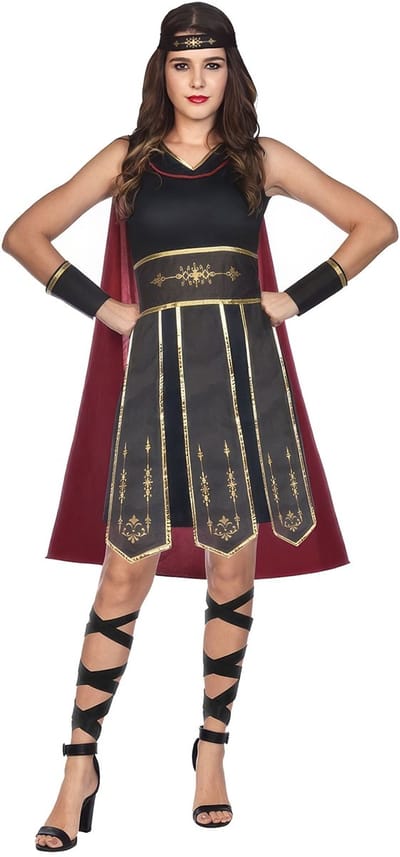 Amscan Gladiator Carnavalskostuum voor dames - maat M/L