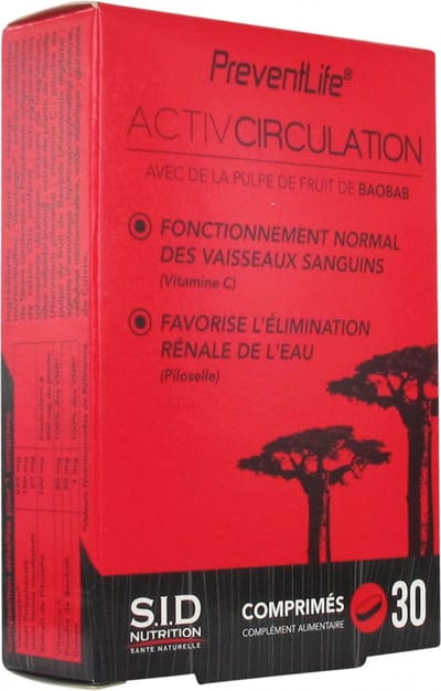 S.I.D Nutrition PreventLife ActivCirculation 30 Tabletten