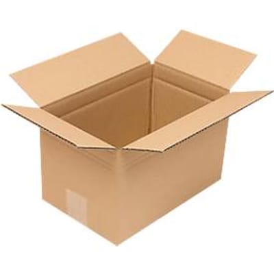 Vouwkarton 2-wand, golfkarton, bruin, geoptimaliseerd voor Euro pallet afmetingen, 280 x 180 mm