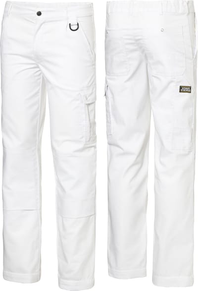 Ultimate Workwear - Werkbroek ROGER- katoen/polyester - Wit