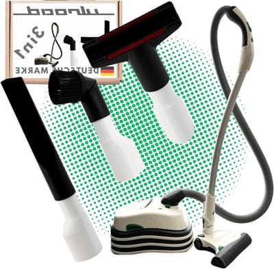 Stofzuiger Accessoires Set - Reserveonderdelen Mondstukken - Stofzuigen Huis Auto - Specifiek Passend - Standaard Maat - Zwart