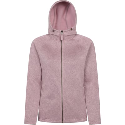 Mountain Warehouse Dames/dames Nevis Full Zip Hoodie (Lichtroze)