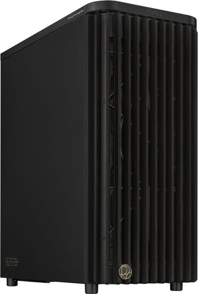 Asus PROART PA401 WOOD METAL PWM BLACK- Pc-behuizing - Midtowermodel - ATX - Zwart