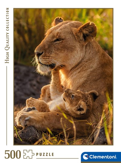 Clementoni Legpuzzel Feline Love - Puzzel 500 Stukjes Katten - High Quality Collection - Puzzels en Legpuzzels voor Volwassenen