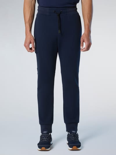 North Sails Joggingbroek Piqué Scuba Stof met Cargo Style