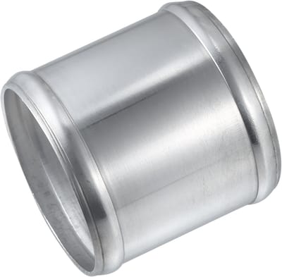 Dailygoods - Auto Adapter Verbindingspijp - Universeel - Duurzaam Aluminium - Zilverkleurig - Connector Slang Adapter - Geschikt voor Intercooler
