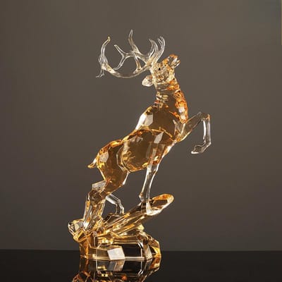 Premium Kristallen Herten Decoratie Ornamenten Yilu Heeft Jou High-end Woonaccessoires Woonkamer Wijnkast TV Kast Verhuiscadeau Idee