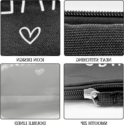 Multifunctionele Cosmetica Opbergtas - Zipper Makeup Pouch, Canvas Toilettas voor Vrouwen en Meisjes, Ideaal voor Reizen en Dagelijks Gebruik