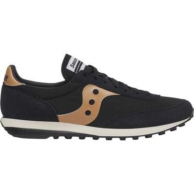 Saucony Unisex-sportschoenen van suède, maat 80 voor volwassenen (Zwart)