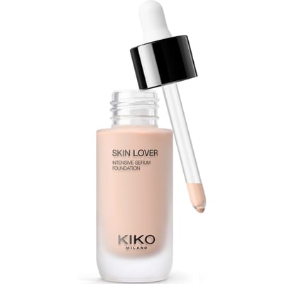 KIKO Milano Skin Lover Intensive Serum Foundation 28ml (Various Shades) - 1 Cool Rose