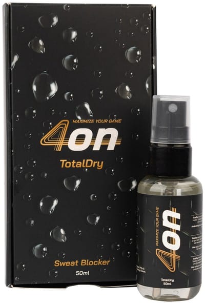 4ON Totaldry Spray - Anti- Zweet handen - Zorgt dat je Padel of Tennis racket niet weg glijdt - Grip
