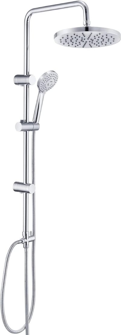 ZMR® Douchepaneel met Thermostaatkraan - Douchepaneel - Regendouche met Thermostaatkraan - Zilver - 58cm x 20cm x 95cm