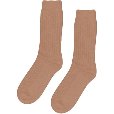 Wollen sokken Colorful Standard Merino Blend sahara camel