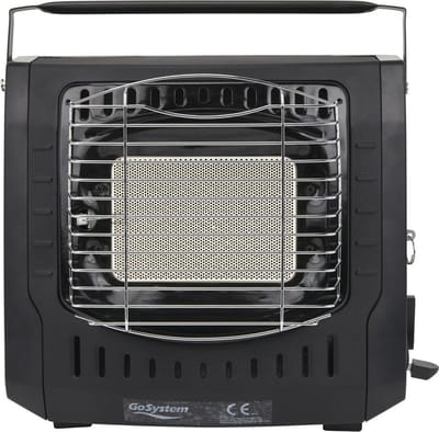 GoSystem Dynasty – Gaskachel – Traploos Regelbaar – Draagbaar - Piezo Ontsteking - 2000 Watt