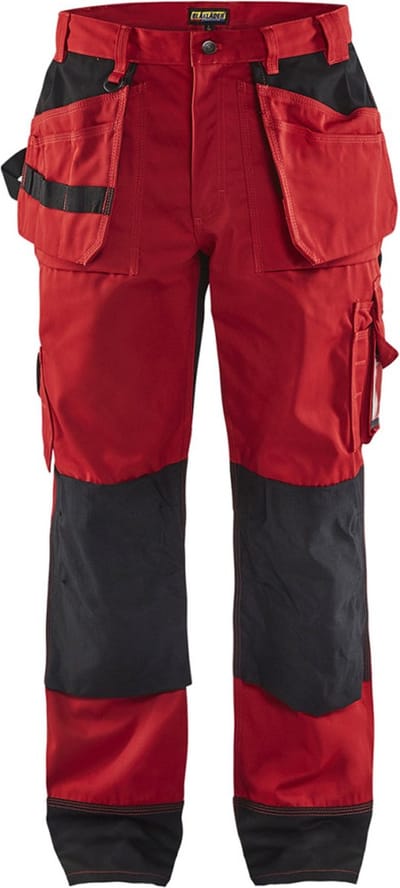 Blaklader Werkbroek 1503-1860 - Rood/Zwart - C54