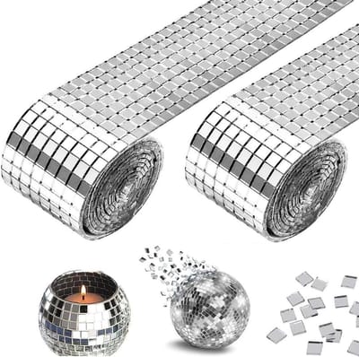 Allecto - Mini Spiegel Mozaïek Tegels - 3200 Stuks - Decoratie Diy