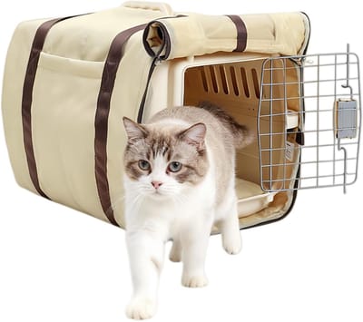 Reis Bench Cover - Huisdier Transporttas - Veilig Reizen - Ventilatie en Zichtbaarheid - 48x30x33cm - Zwart