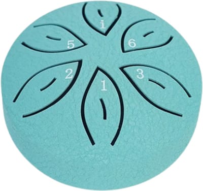 Nivard Handpan - Tongue Drum - Steel - Regen - Klankschaal - Blauw