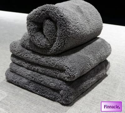 Finnacle - Microvezeldoek Grijs - 40 x 40 cm - Auto droogdoek | Wassen | Detailing | 1 stuk