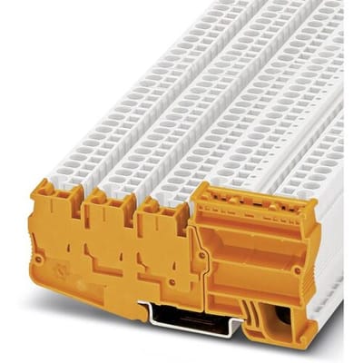 Phoenix Contact 3209206 Voedingsklem 10.4 mm Spanveer Oranje 25 stuk(s)
