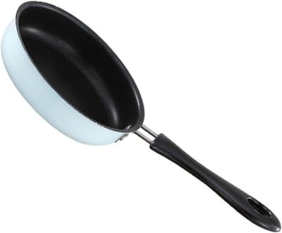 Koekenpan - Omelet Pan - Ontbijt Maken - Antiaanbaklaag - 12.5 cm - Blauw